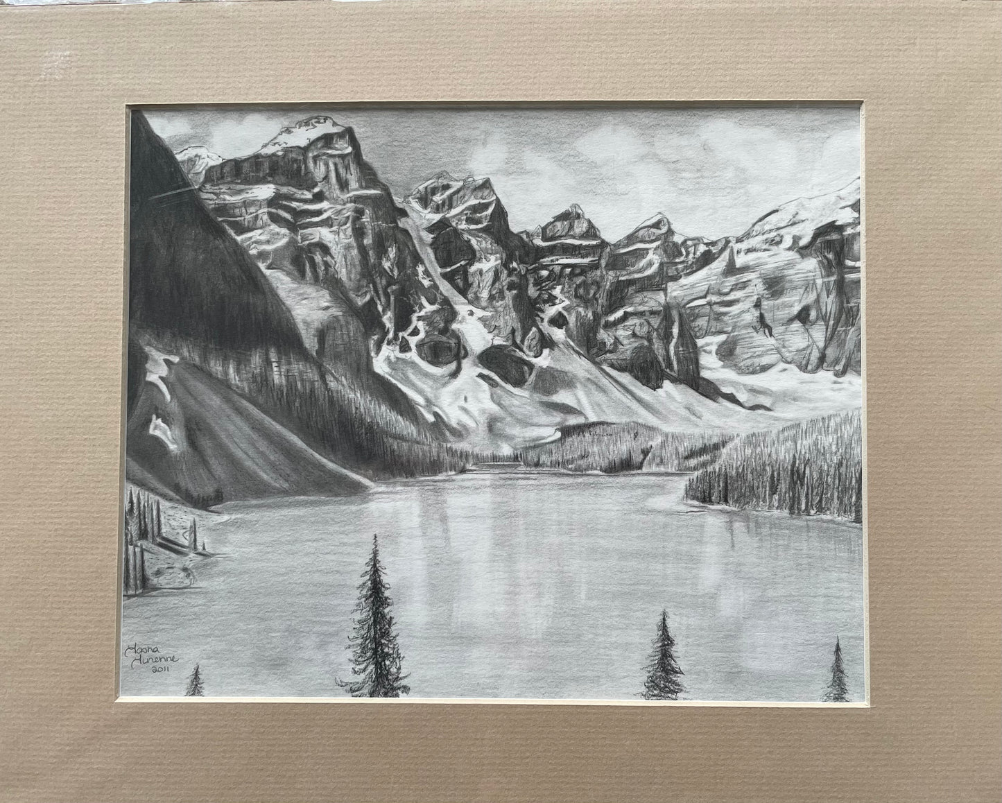 Alberta Mountains (Lake Louise) 8x10 Print