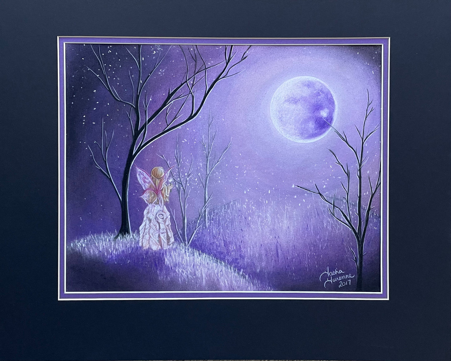 Fairy Wishes Pastel Original